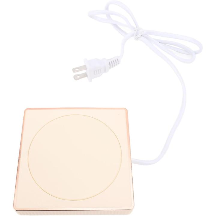 Calentador de café inteligente, mejora el sabor, mantiene el café caliente, calentador de tazas multifuncional, adecuado para el hogar, apartamento, oficina, viajes (enchufe europeo).