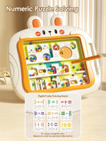Juguete Magnético Para Niños Tablero De Dibujo Interactivo Juego De Lógica Y Reconocimiento De Números Laberinto Desafío Color Categoría - details 7