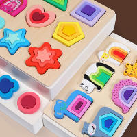 Puzzle De Madera 3D Para Niños Juegos Educativos Montessori Regalos Para Niños Desarrollo Inteligencia Forma Edad 3-12 Años - details 5