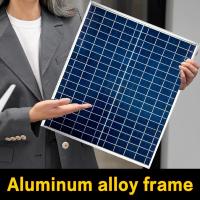 Kit De Placa Solar Fotovoltaica 1000W 500W 12V Con Controlador De 100A Para Baterías Rápidas Adecuado Para Hogares Camping RV - details 1