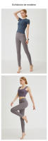 FREES COPES Leggings Mujer | Pantalones Yoga Mujer | Mallas Push Up de Deporte，seamless yoga leggings - details 5
