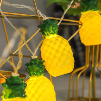 Luces De LED En Forma De Piña Para Decoración De Mesa Y Fiesta Con Diseño De Fresa Y Mango USB Recargable Para Noche Navidad 40 LEDS - details 5
