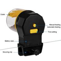Alimentador De Acuario Inteligente Automático Para Peces Tanque De Goldfish Capacidad De Alimentación Máxima 500g Material Plástico Pantalla LCD - details 4