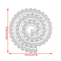 Molde De Corte De Metal En Forma De Flor Redonda Cuadrada Triangular Y Irregular Para Scrapbooking Tarjetas Y Manualidades - details 25