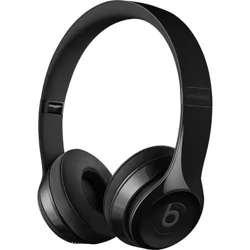 Beats by Dr. Dre Solo 3 Auriculares Inalámbricos con Cancelación de Ruido - Negro - 1