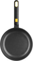 Daily Pro Set 3 sartenes Aluminio fundido 20-24-28 cm antiadherentes tricapa sin PFOA, Aptas para todo tipo de cocina E inducción, Color Negro Y Amarillo - details 3