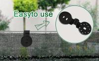 50 Clips De Red Solar Resistentes Para Invernaderos Y Granjas De Jardín Universalmente Adecuados Para Tiendas De Campaña - details 1