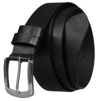 PTN LTP-TWT-105-9883 Cinturón ancho de cuero negro - details 1