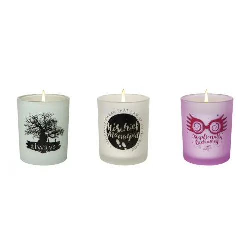 SET 3 VELAS HARRY POTTER - 1