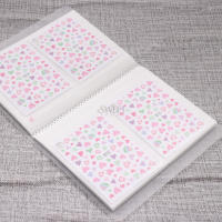 Libro Organizador De Uñas Con 100 Slots Para Coleccionar Y Mostrar Adhesivos De Uñas Herramienta De Manicura Supplies - details 8