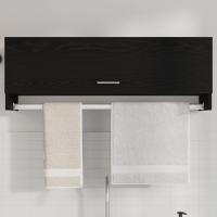 Armario vidaXL Negro Roble 100x32,5x35 cm Madera - details 3