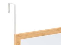 MIRAMAX-Espejo de Puerta Bambú 30x120cm,Perfecto para habitaciones pequeñas o donde el espacio es limitado, maximizando cada rincón disponible - details 2