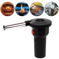 Aluminio Soplador De Aire Eléctrico Para Barbacoa Herramienta Portátil Para Parrilla Picnic Camping Resistentes Al Calor - details 0