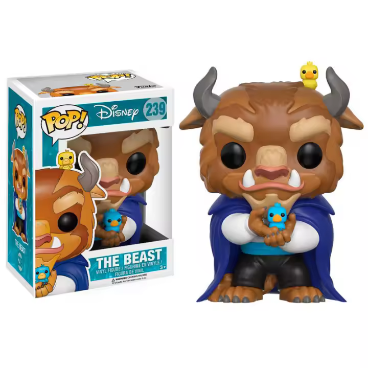 Figura Vinyl Pop! Beauty And The Beast Winter Beast-Figura de Vinilo Coleccionable - Idea de Regalo- Mercancia Oficial - Juguetes para Niños y Adultos - Movies Fans - Muñeco para Coleccionistas y Exposición - 1