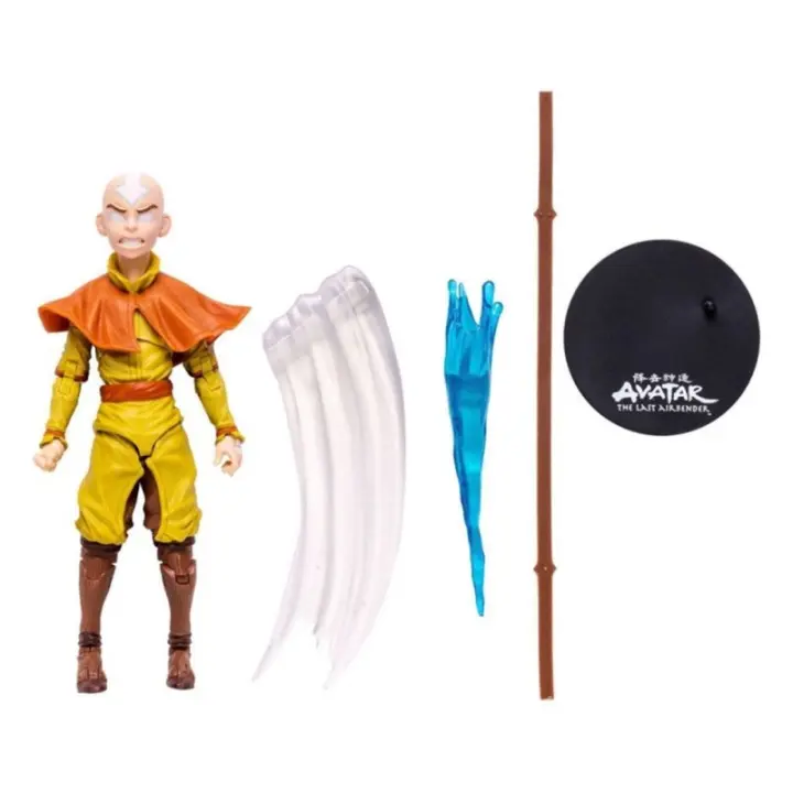 Figura Mcfarlane Toys Avatar La Leyenda de Aang - Aang Estado Avatar - 1