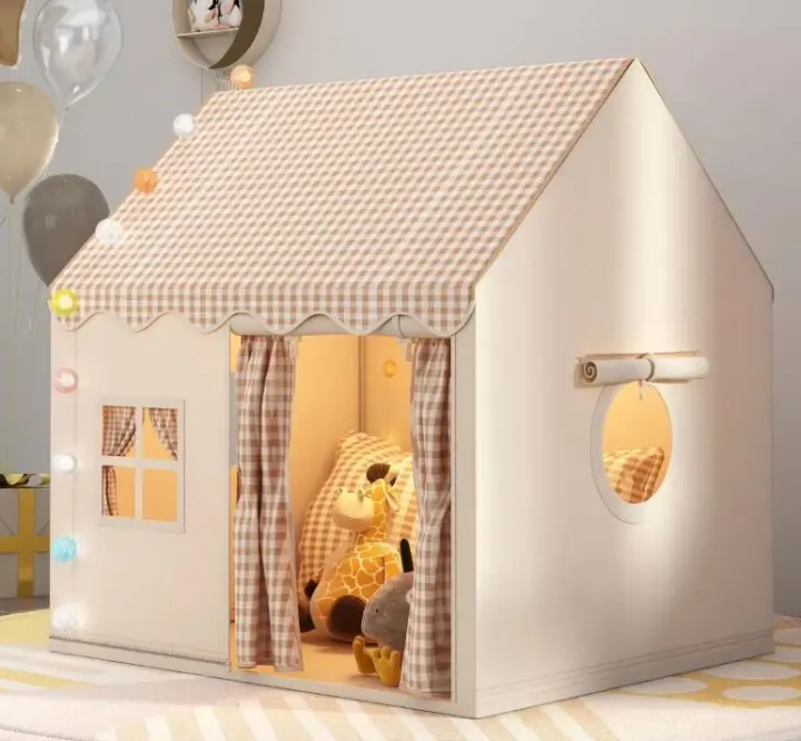 Carpa Para Niños Juguete De Playa Grande Casa De Juegos Plegable Material De Tela Edad Recomendada 3-12 Años Interior Y Exterior - 1