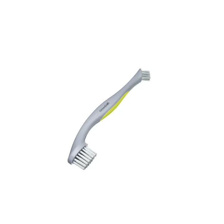 KitchenCraft – Cepillo de Limpieza 2 en 1 de Plástico, Gris, 28 cm - 1