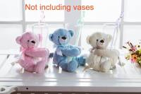 Oso De Peluche Grande Para Bebé En Rosa / Azul / Blanco Suave Y Suave 10 Pulgadas Para Niños Y Adultos - details 0