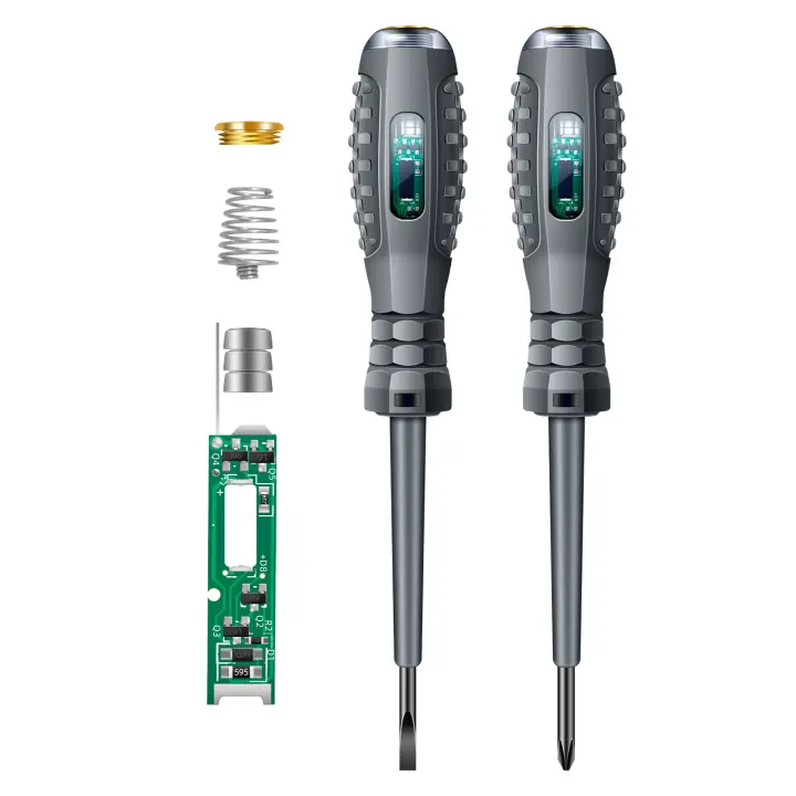 ANENG B05 2Pcs Destornillador Eléctrico Multiusos Para El Hogar Con Indicador Herramienta Para Electricistas Destornillador Magnético De Batería - 1