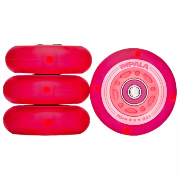 Impala Rollers Ruedas De Patines Light Up Inline 4 Unidades - 1