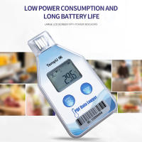 Logger De Temperatura USB Precisión Alta 32000 Puntos Registador De Termómetro Con Alarma Para Cadena Fría Refrigerada Generador De Reporte PDF - details 14