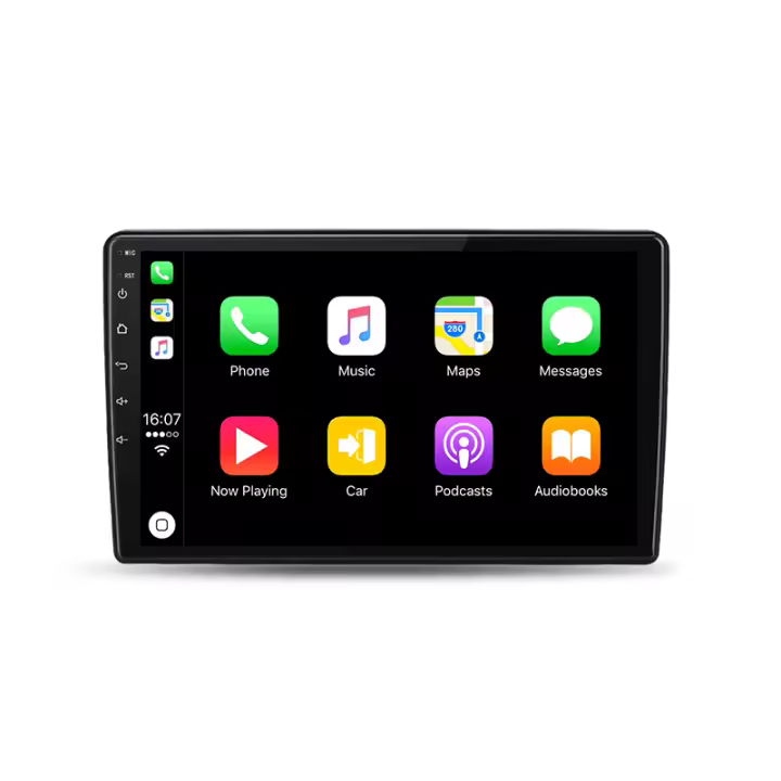 AWESAFE PX9 inalámbrico CarPlay Android Auto Radio para Fiat 500L 2012 2013 2014 2015 2016 2017 coche reproductor multimedia GPS 2 din autoradio volante controles RDS Bluetooth - 1