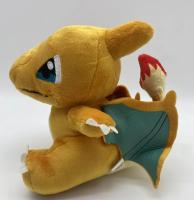 Muñeco De Peluche Charmander Vertebrado De Fuego Pequeño Q Versión Juguete De Cabeza Grande Dragón Negro Amarillo Para Adolescentes Y Adultos - details 4