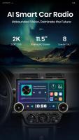 Junsun X8 11.5“ 2K 2000*1200 QLED CarPlay inalámbrico Android Auto radio para Suzuki Swift 2003 2004 2005 2006 2007 2008 2009 2010 de coche  autoradio multimedia - details 0