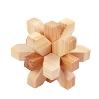 Juego De Rompecabezas De Madera 3D Para Adolescentes Y Adultos Juguete De Lógica Cubo Mágico Teaser De Madera Rompecabezas Geométrico - details 12