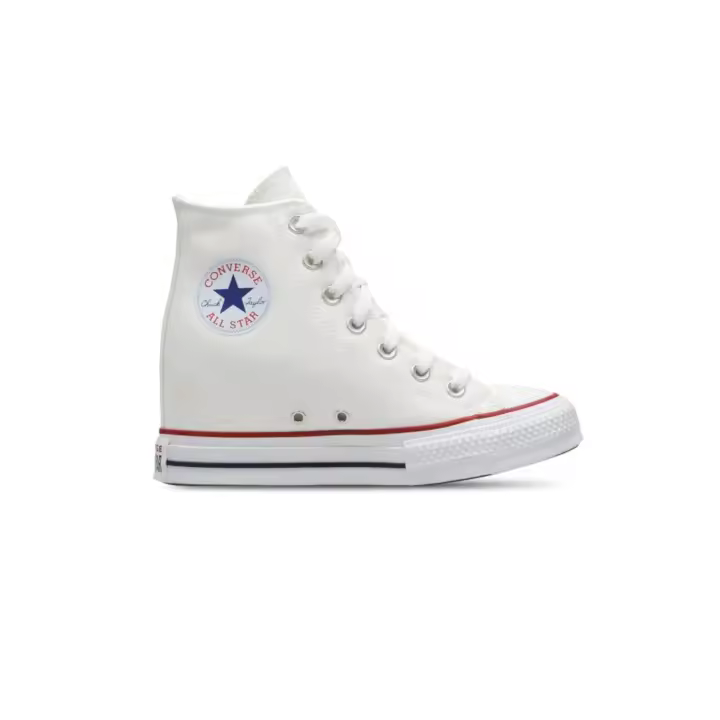 Botín Converse Chuck Taylor Ctas Wedge Hi Blanco Mujer - 1