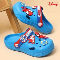 Sandalias De Verano Para Niños Disney Spiderman Con Agujero Pantuflas De Playa Para Niños Con Suela Suave Cómodas Para El Hogar Resistentes Al Agua Tamaño Ajustable - details 15