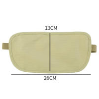 Bolsa De Cintura Invisible Para Viaje Seguridad Monedero Bolsa De Dinero Bolsa De Pecho Material Polyester Unisex Estilo Moda - details 0