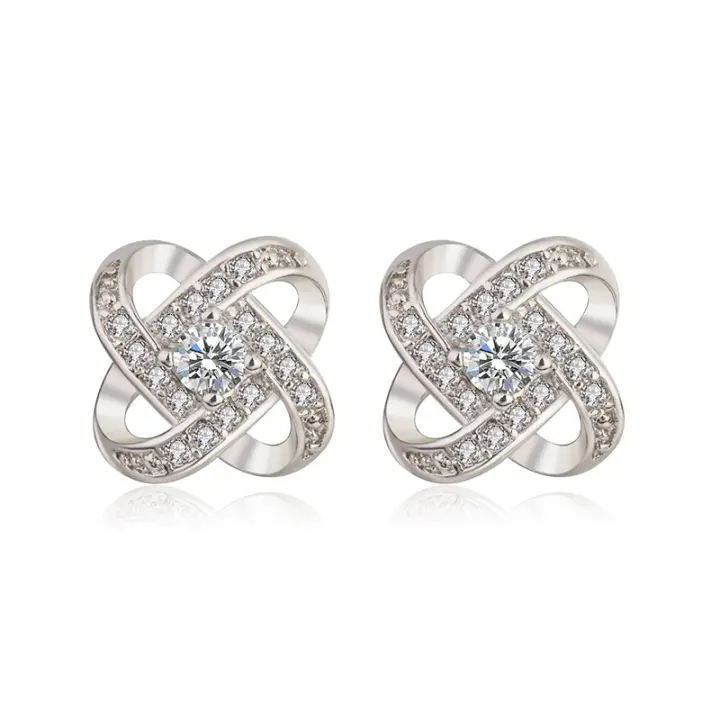 Pendientes Mujer Plata de Ley 925 "Es La Luz en Mis Ojos" con Regalo Original San Valentín - 1