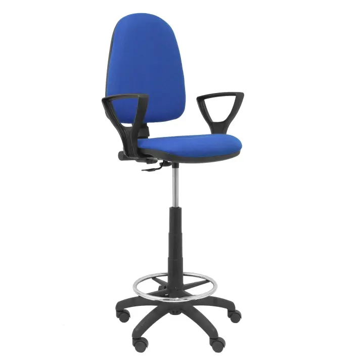 Piqueras Y Crespo Taburete Ergonómico Bali Azul Con Brazos Fijos - 1