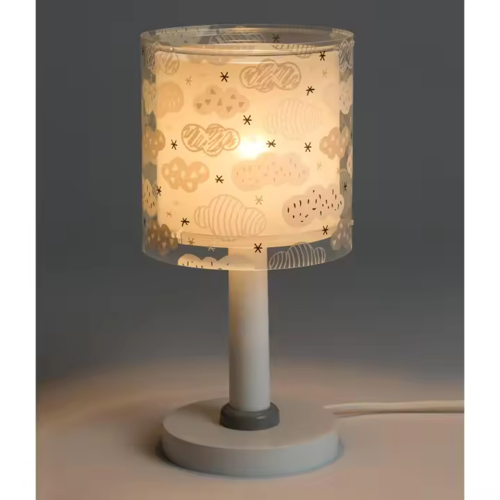 Lámpara de mesita infantil Clouds Nube gris - 1