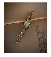 Reloj De Mujer Retro Francés Mini Dial En Oro Resistente Al Agua Reloj De Cuarzo Elegante Y Exquisito Para Uso Diario - details 1
