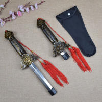 Espada Retráctil De Tai Chi Chino Juguete Deportivo Al Aire Libre Con Borla Y Carving Accesorios De Decoración Y Performance - details 1