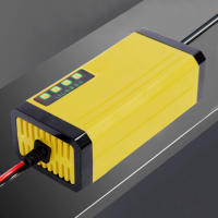 Cargador De Batería Para Coche 12V 2A Reparación Pulsada 220V Para Baterías Húmedas Y Secas De Ácido Lead Con Pantalla LED Para Motocicletas Y Camiones - details 7