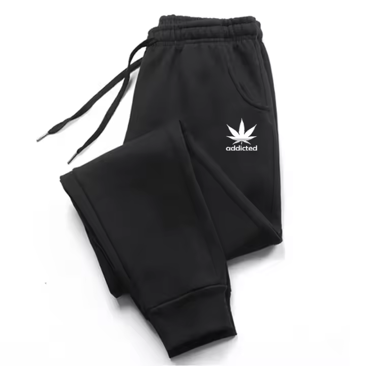 Pantalones De Ejercicio Fitness 2024 Para Hombre Pantalones De Correr Deportivos Casual De Otoño Invierno Talla Media Cierre De Cordón Hasta La Piesana - 1