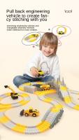 Juego De Coches Eléctricos Para Niños Set De Ingeniería Con Pista Vehículo De Montaje Para El Desarrollo Inteligente Y La Coordinación Mano-Ojo Regalo Para Cumpleaños Y Navidad - details 2