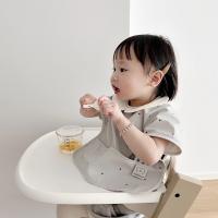 Baberos Para Bebés Lindos Y Impermeables Con Diseño De Animales De Tela De Seda Para Niños De 1 a 3 Años Ropa De Bebé - details 0