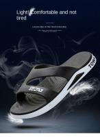Pantuflas Para Hombre Antideslizantes 2024 Nuevo Exterior Suave Suela Interior Baño Sandalias Verano Estudiantes - details 0
