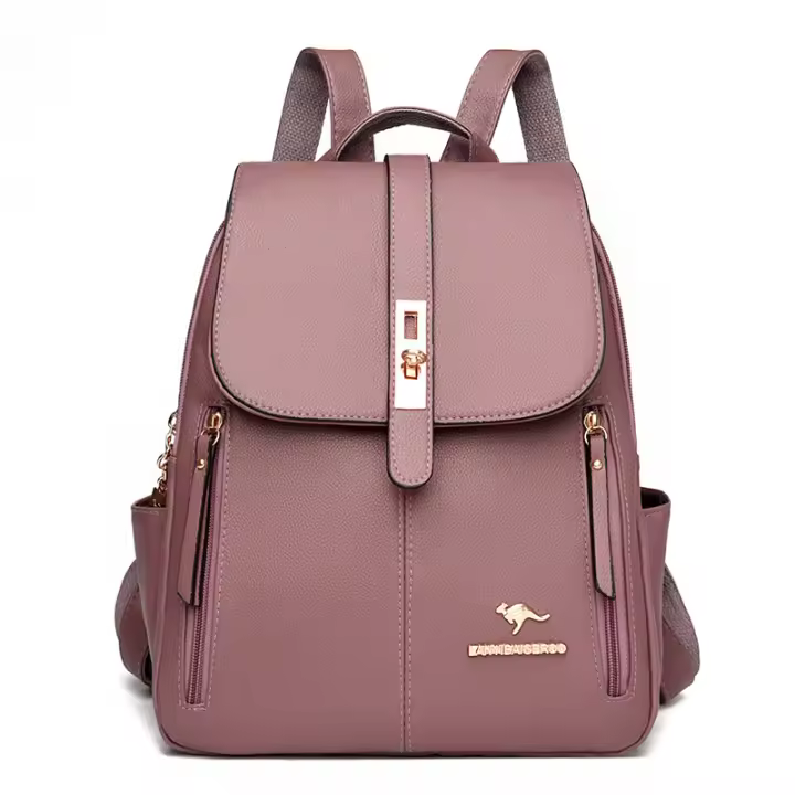 Mochila para mujer, nueva mochila de estilo coreano, sencilla y moderna, para mujer, para ir al trabajo, de gran capacidad, bolso de hombro informal - 1
