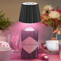 Lámpara De Mesa Inalámbrica Para Botellas De Vino LED Luz Para Uso Exterior Control Táctil Ideal Para Restaurantes Bares Festivales Y Fiestas - details 0