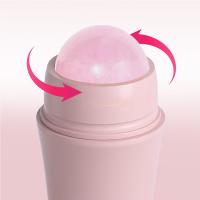 Rodillo de absorción de aceite de piedra rosa de pata de gato Bola de control de aceite refrescante Removedor de aceite facial Bola de masaje de cristal en polvo de piedra rosa - details 1