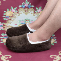 Calcetines De Yoga Para Hombre Antideslizantes Suaves Y Cálidos De Veludo Grueso Pantuflas De Casa Con Suela De Silicona Para Dormir - details 7