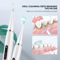 Limpia Dientes Scaler Electrónica Portátil Para Eliminar Calca Y Frescar El Aliento Carga USB Cuidado Oral - details 1