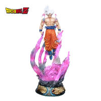 Figura De Acción Dragon Ball Son Goku Ultra Instinct Super Saiyan 25cm Estatua De PVC Colección Juguete Regalo Modelo Ornamento - details 2