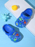 Zapatillas De Jardín Para Niños Dinosaurio Lindo Y Divertido Sandalias De Verano Para Niños Clog De Playa Y Piscina Transpirables Tallas True Fit Para Niños De 1 a 6 Años - details 10