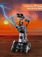 Juego De Construcción De Robot Militar Johnny 5 1176 Piezas Set De Bloques MOC Circuito Corto Juguetes Para Niños Regalo - details 3